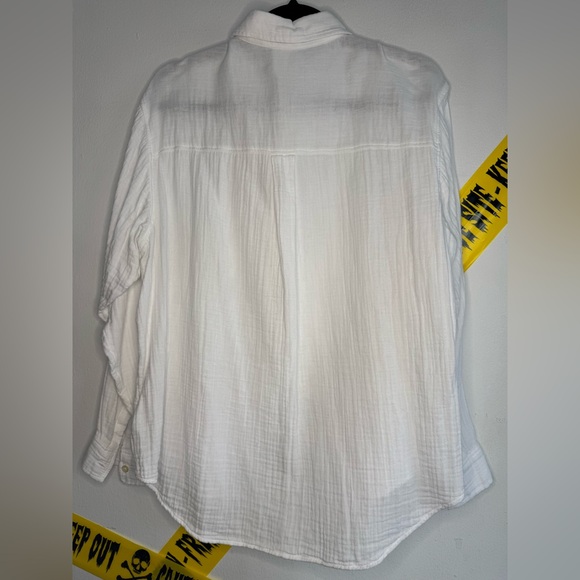 GAP Women's Cotton Gauze Shirt (Size M) - Picture 2 of 4